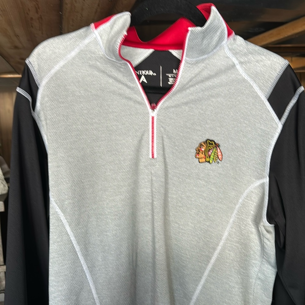 Chicago Blackhawks Antigua 1/4 Zip
